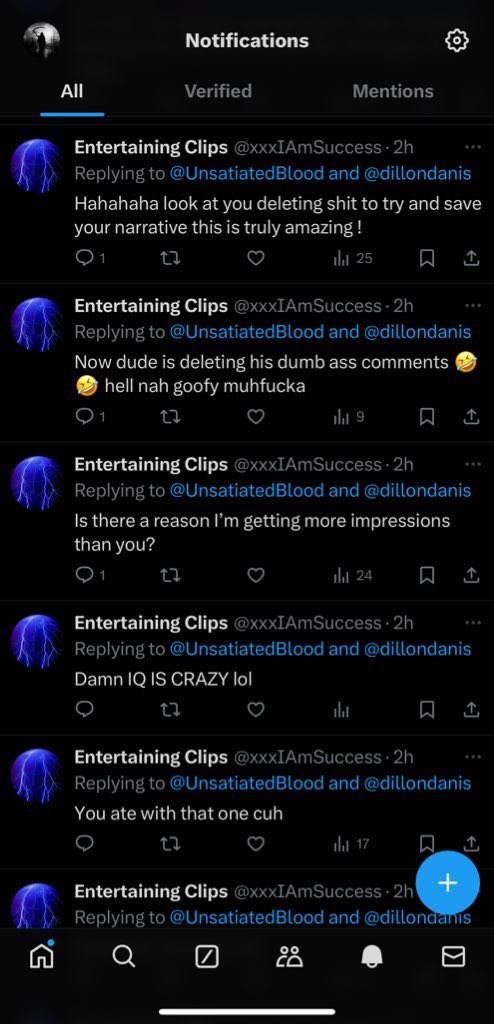 UnsatiatedBlood's tweet photo. LOL

Not you ACTUALLY deleting a tweet (worshiping my superior intelligence like some kind of simp) after lying and saying that I did, yet incapable of
producing evidence.

I am legitimately going to experience anaphylaxis if I laugh any harder at how hard you are trying to cope. https://t.co/wVBfoVb0B0