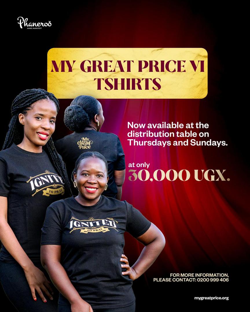 Are we men also allowed to put on these t-shirts? Am in love with them already 😩 #MyGreatPriceVI #PhanerooSundayService