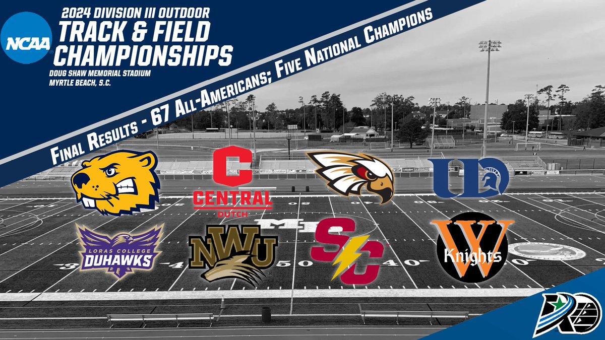 OTF: 67 All-Americans Out of the @AmerRiversConf, Including Five National Champions; Three Women's and Two Men's Teams Finish in Top Ten at National Meet to Close Out Successful Season! #rollriversTF 📰: bit.ly/3Xf3NxV