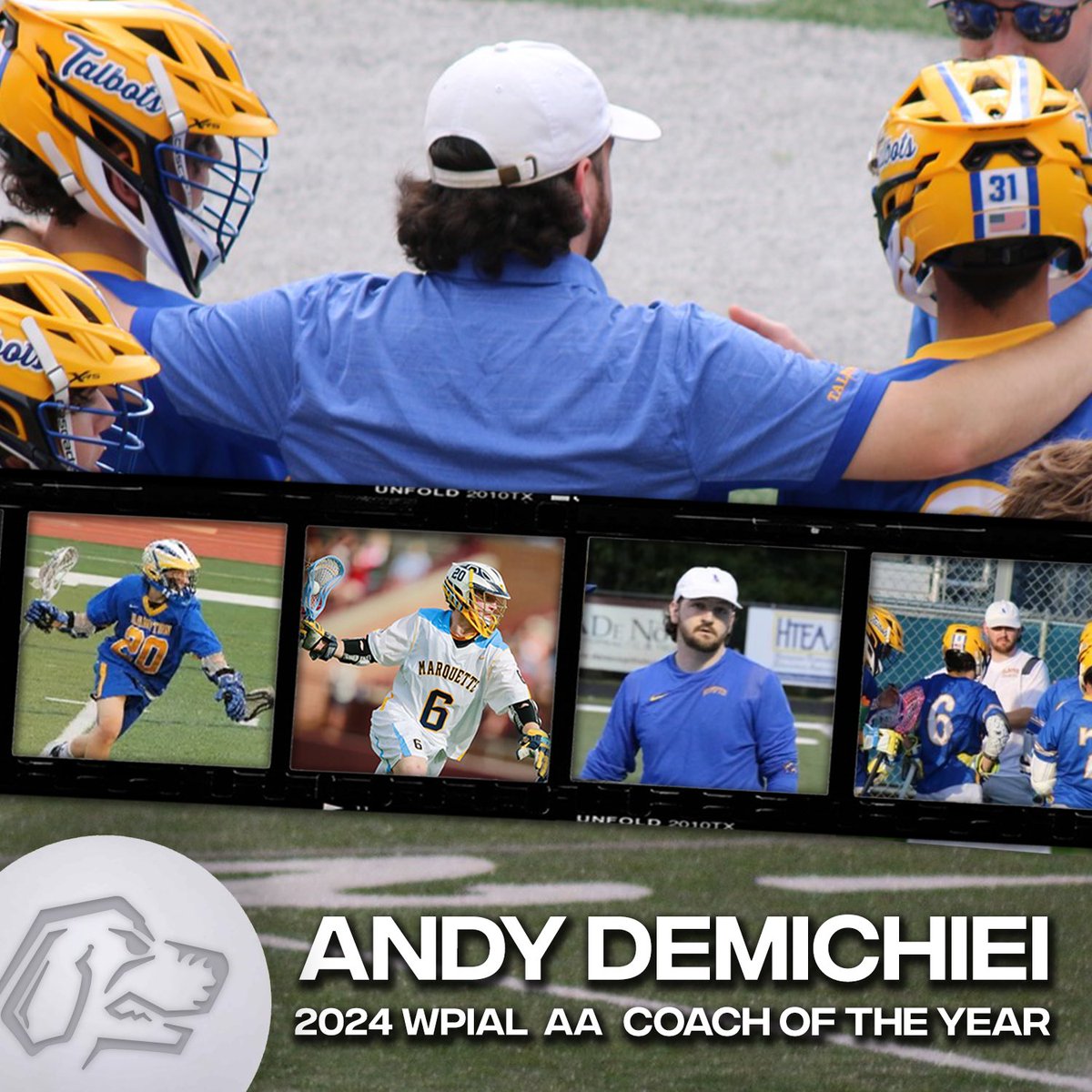 Hampton HS Lacrosse (@talbotlax) on Twitter photo Congratulations Coach Andy Demichiei! An honor well deserved! Congratulations Coach Andy Demichiei! An honor well deserved!