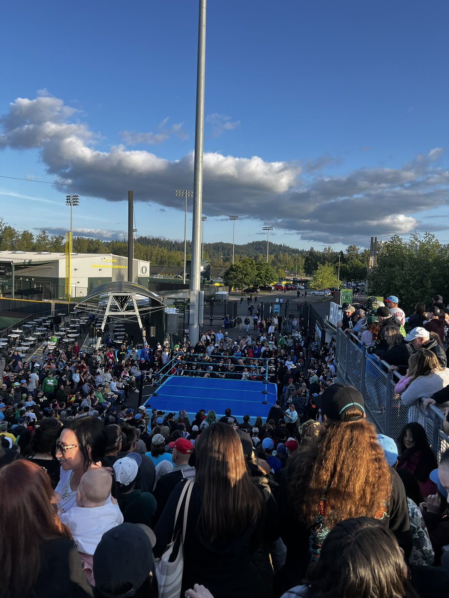My fav night of the year. <a href="/powprowrestling/">POW! Pro Wrestling</a> thank you for providing our fans with such AWESOME entertainment. Can’t wait to do it again July 14th! 🤘🏼😎 CAN YOU BELIEVE THIS CROWD?!?!?