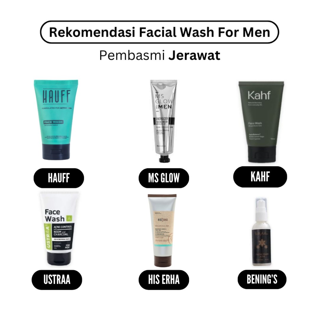 Rekomendasi Facial Wash Pembasmi Jerawat Membandel Khusus Cowok! A THREAD