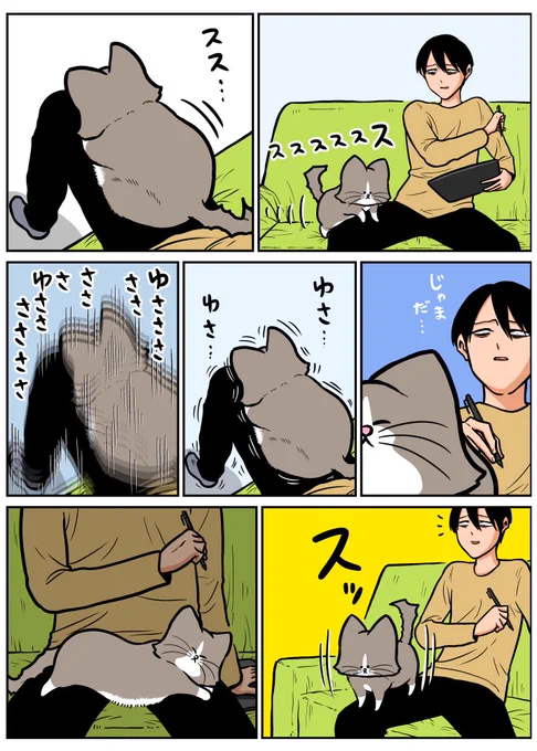 猫は空気読むって聞いたんですけどね 