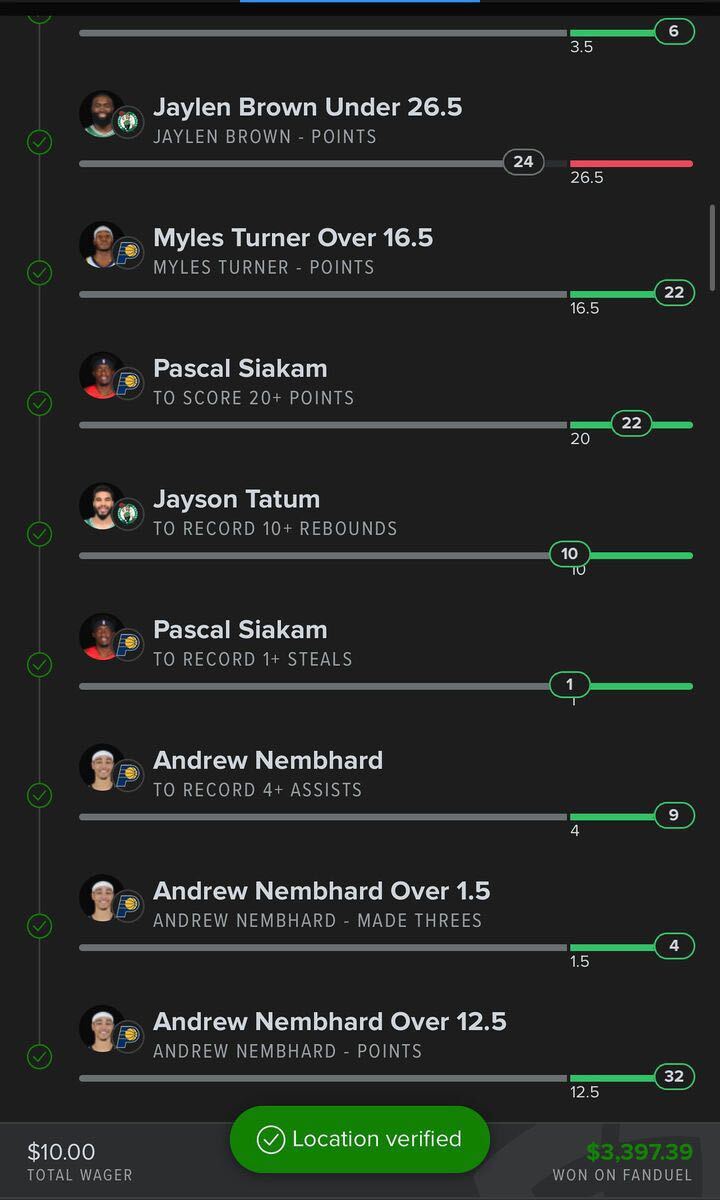 br_betting's tweet photo. TURNED $10 INTO $3.4K ON ECF GAME 3 🔥

Jrue had 6 rebounds + assists entering the 4th but came through on this assist 😮‍💨 

(IG: jamieregray @FDSportsbook) https://t.co/5zvzjfaYJM
