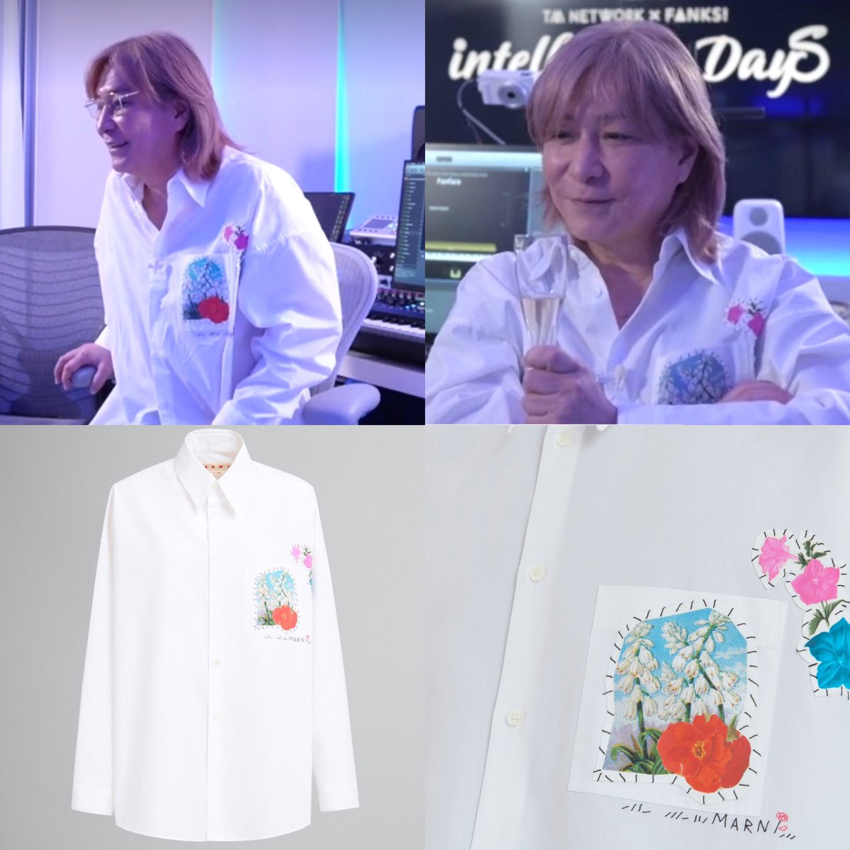 TKcostume's tweet image. Shirt
MARNI

2024.5.25
#TetsuyaKomuroSTUDIO
#TKFriday #141

#TetsuyaKomuro
#小室哲哉
#TMNETWORK
#Tecci𓀠
#てっち衣装部
🥂