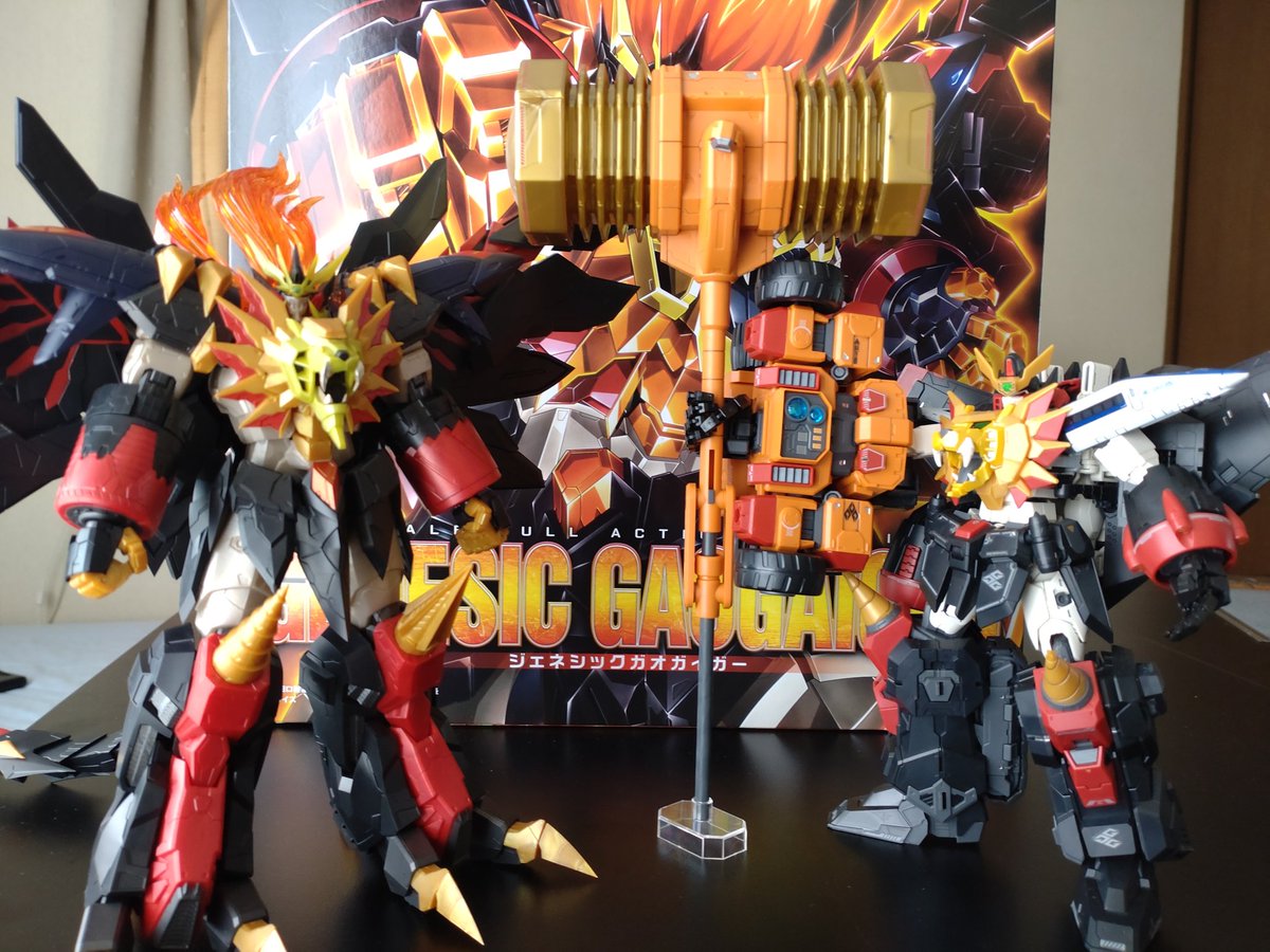 gamemode1105's tweet photo. 流石にRGガオガイガーよりデカいな https://t.co/Ew3BSNX8W4