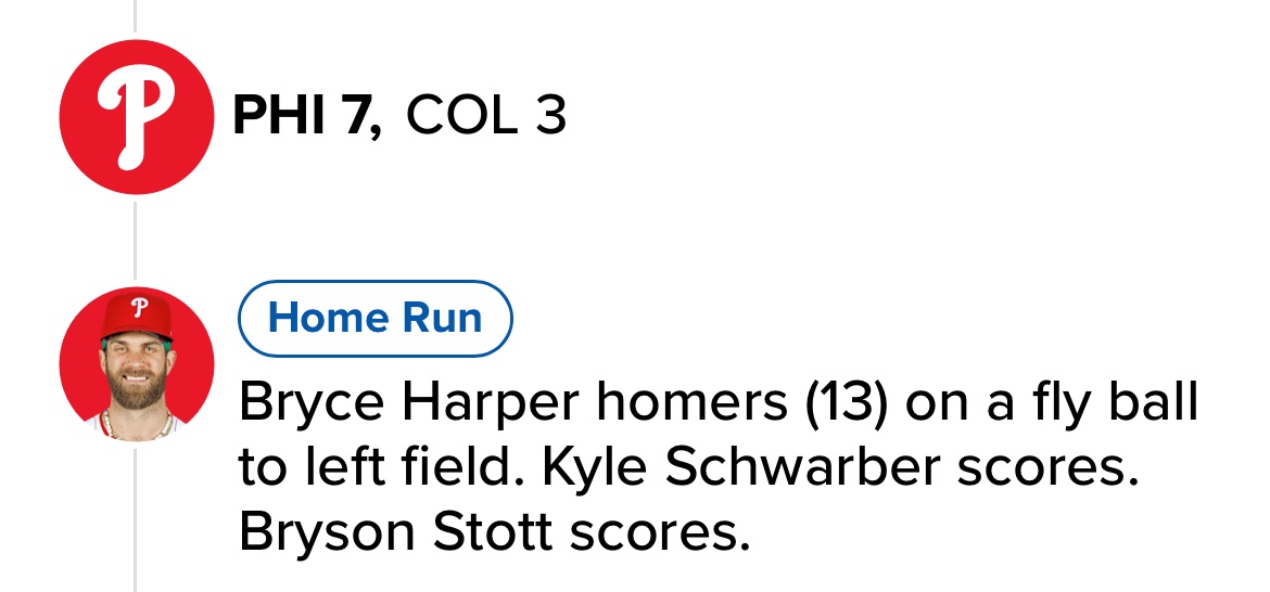 lifeisbetter46's tweet photo. 欲しいとこでのHR、それがBryce Harper https://t.co/5vcg3LatxM