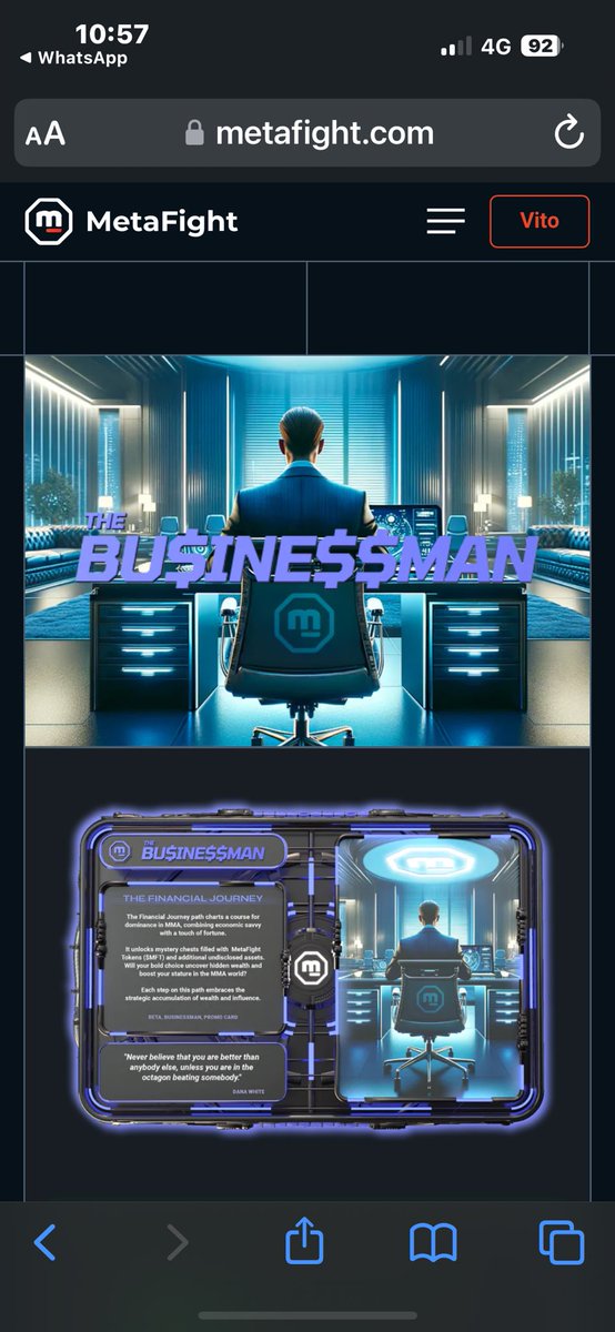 VitoCrypto82's tweet photo. @MetaFightOff I'm businessman π₯π₯π₯ #metafightoff https://t.co/35ilwz5ALS