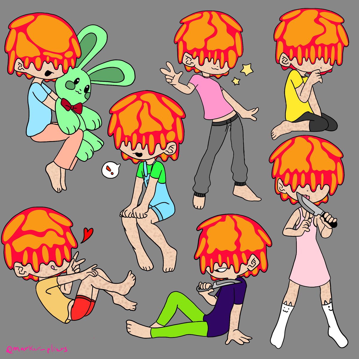 grouchlandbug's tweet image. A collection of Driver drawings. 

@RestlessGame

Bases by markatory on deviantart 

#therestless #restlessgame #driver #oc