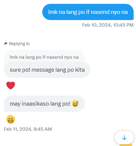 dojellofi's tweet photo. happy 1 year anniv po sa convo natin @maloipcs <3 yung sumin pc ko po nasa inyo pa din pati yung bayad ko hehe, 1 year na po lumipas miss ko na po sila, sana po ibalik nyo na sakin yung pera q 😔</3 broke na nga broken hearted pa, (eto yung last messages nya sakin 😔) https://t.co/0U189ooIAi