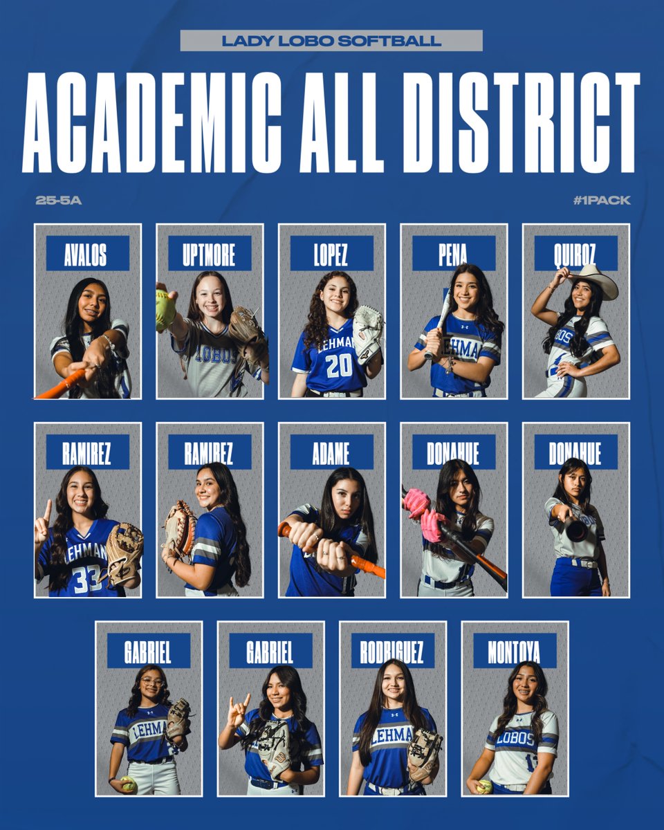 Lehman Lady Lobo Softball tweet media