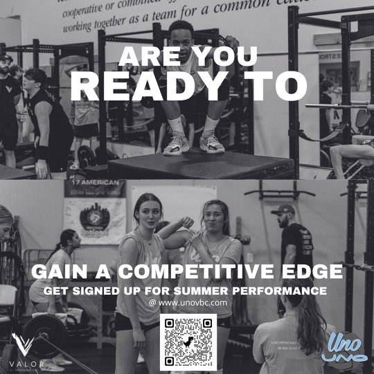 Don’t let your competition catch up, get signed up! 🏐

#unogrown