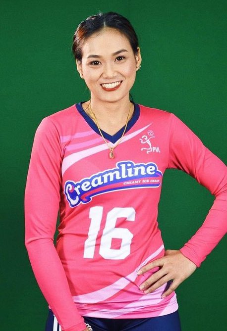 The well-loved former import of the Creamline Cool Smashers, 🇹🇭 Kuttika Kaewpin, is set to take action in Week 2 of the #VNL2024.

📸 Arvin Lim