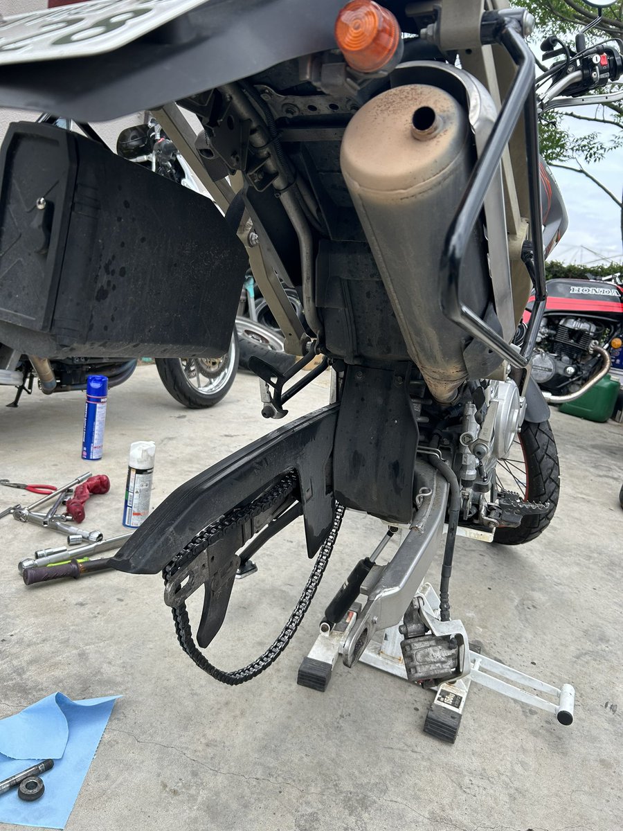 1e52ec24c60a4a5's tweet photo. タイヤ交換に来ました(^-^)
@yzfgsx
#TaguchiMotorcycleJapan
#TMJ https://t.co/AwX76aHc6L