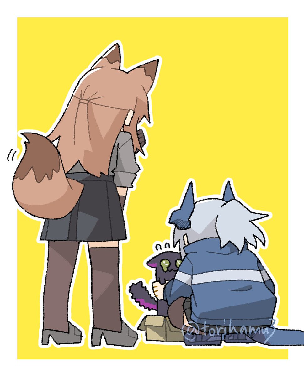 「cat 」|とりはむのイラスト