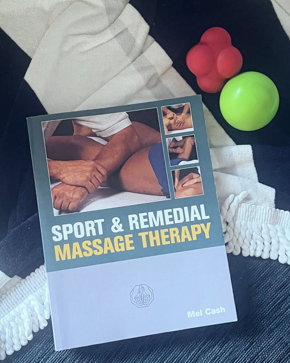#RemedialMassage has always played an important part of my preparations for a #triathlon. This book has been most helpful for my understanding the physiology of a hurt body, working with #massage therapists and also self-healing.