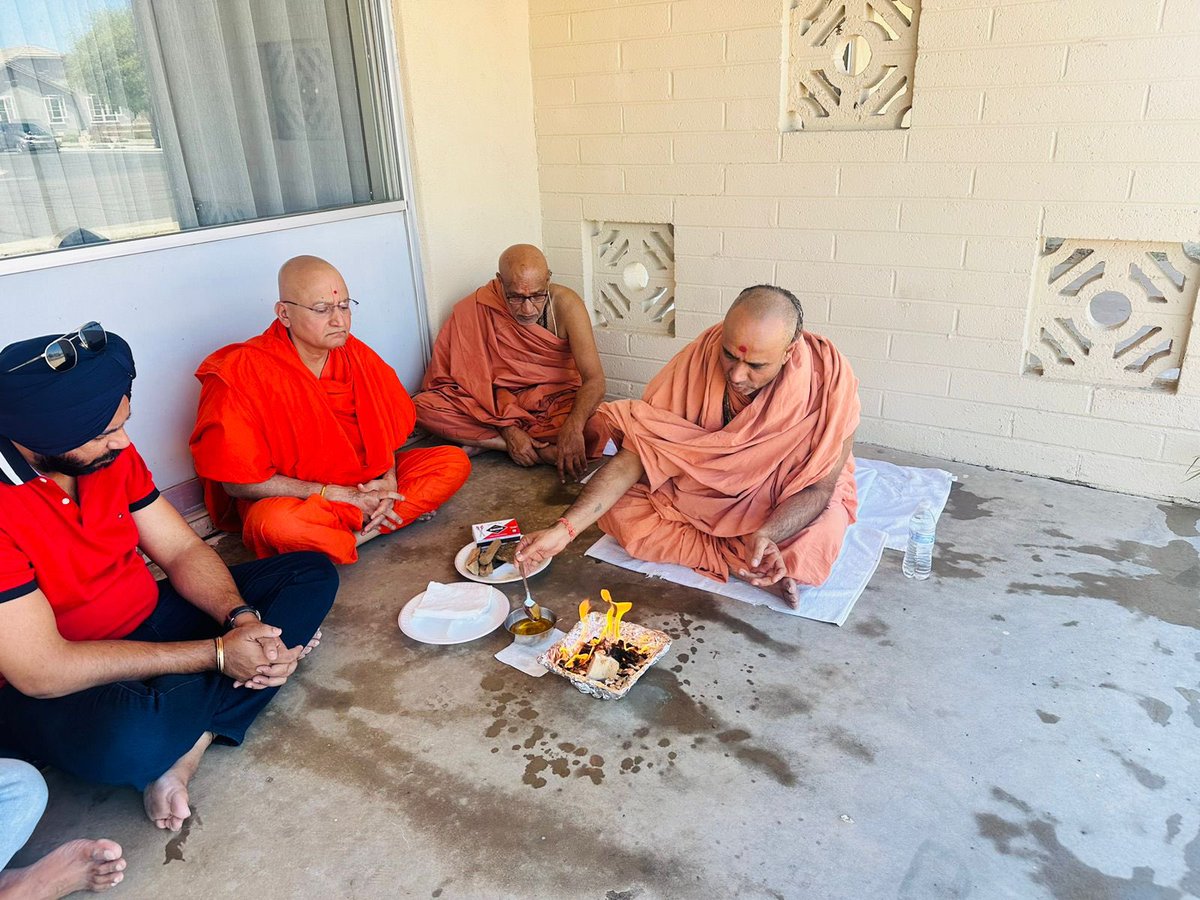 તા 25-05-2024 - USA - શ્રી હનુમાનજી મહારાજ કષ્ટભંજન દેવ નો ૧૦૮ મંત્ર થી પ્રતી શનીવાર નીયમ યજ્ઞ Follow :- @nautamswami #salangpurhanumanji_official #hanuman #hanumanji #jayshreeram #shreeram #vadtal