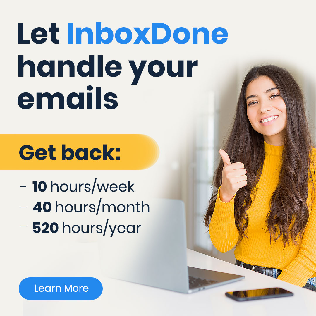 yarostarak's tweet image. Get back 10/hours per week. 

Let InboxDone.com handle your emails.

#InboxZero #InboxDone #EmailAssistant