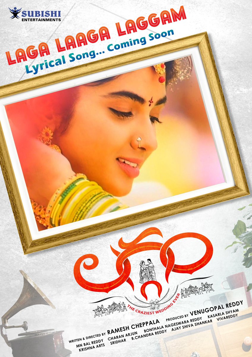 BONTHALA NAGESWARA REDDY (@bnreddystar) on Twitter photo First single from #Laggam "Laga Laaga Laggam" coming soon! ๐๐ผ๐ผ๐ต๐ต๐ต
๐ฏ๐ฝ๐ ๐ธ๐๐ถ๐๐พ๐๐๐ ๐๐๐น๐น๐พ๐๐ ๐๐๐๐
#Rajendraprasad @rajcramesh1 #Venugopalreddy <a href="/saironak3/">saironak</a> @pragyanagra #BalReddy <a href="/CharanArjunwave/">Charan Arjun</a> <a href="/bnreddystar/">BONTHALA NAGESWARA REDDY</a> <a href="/SreedharSri4u/">Sreedhar Sri</a> @Subishiofficial #LaggamMovie First single from #Laggam "Laga Laaga Laggam" coming soon! ๐๐ผ๐ผ๐ต๐ต๐ต
๐ฏ๐ฝ๐ ๐ธ๐๐ถ๐๐พ๐๐๐ ๐๐๐น๐น๐พ๐๐ ๐๐๐๐
#Rajendraprasad @rajcramesh1 #Venugopalreddy <a href="/saironak3/">saironak</a> @pragyanagra #BalReddy <a href="/CharanArjunwave/">Charan Arjun</a> <a href="/bnreddystar/">BONTHALA NAGESWARA REDDY</a> <a href="/SreedharSri4u/">Sreedhar Sri</a> @Subishiofficial #LaggamMovie