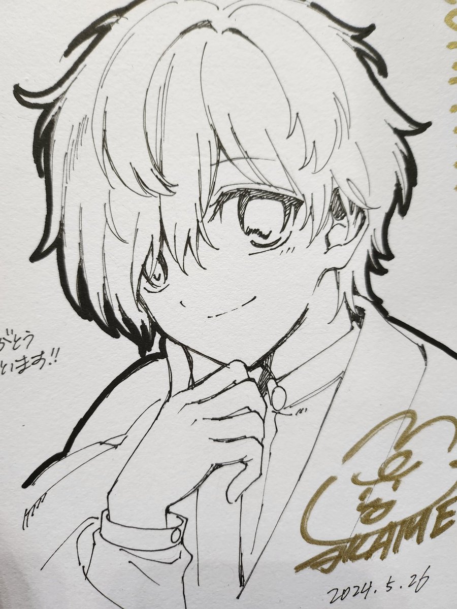 スケブと色紙全て描き終わりましたので回収お願いします～👍
#COMITIA148 #コミティア148 