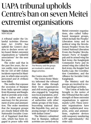 It's amply clear from the UAPA tribunal that SEVEN MEITEI EXTREMIST organisations are anti national and constantly engaged in warfare against the union of India. Isn't it time to impose AFSPA in valley area? 
#Manipur #MeiteiRapistCommunity #Meiteis