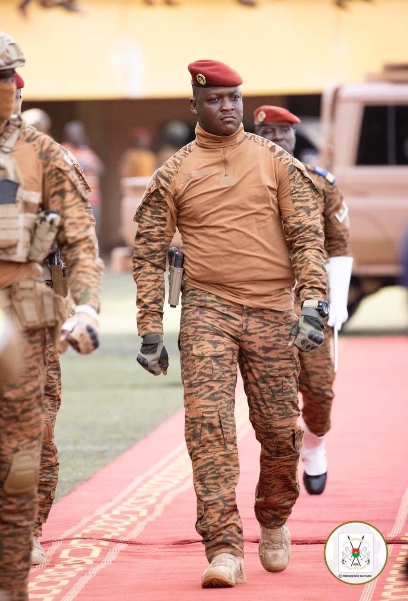 OVERNIGHT: Burkina Faso extended military rule by 5 years, in national talks boycotted by most political parties. Coup leader Captain Ibrahim Traoré, 36 - who has ruled since 2022 - becomes President and will still be eligible to run in elections in 2029