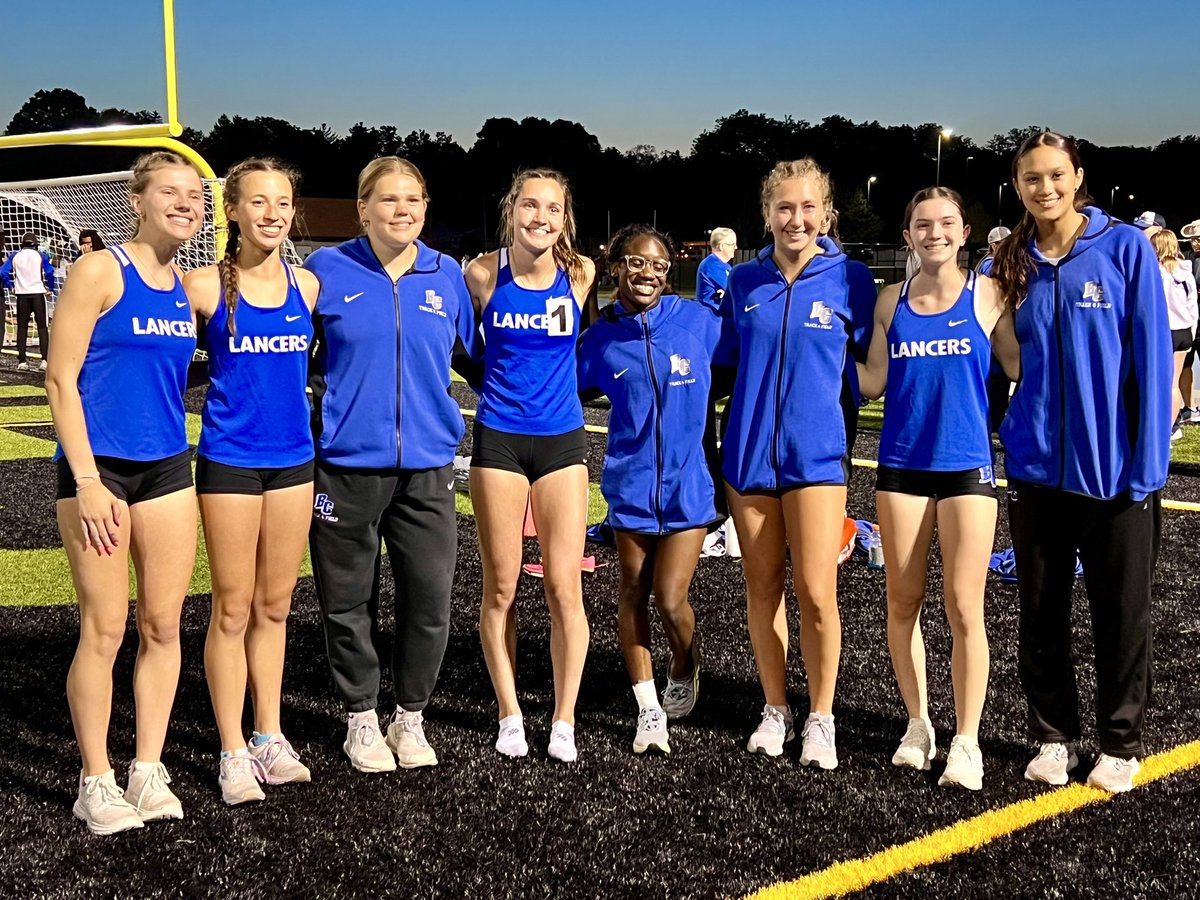 8 athletes qualify in 8 individual events and 1 relay for the WIAA state Track and Field meet. An outstanding group of girls to represent BC at the highest level of state competition. Lancer nation is behind you. Congratulations. Go Lancers!