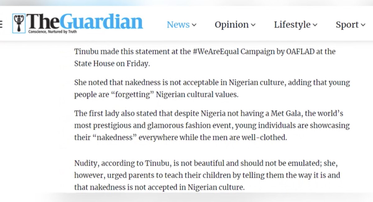 SORRY HATERS MEGHAN IS LOVED #SussexSquad THE FIRST LADY OF NIGERIA USED MEGHAN AS AN EXAMPLE TO REMIND NIGERIANS WHAT THEY HAVE AND SHOULD CHERISH (THEIR CULTURE). 👎🏼DON DON'T BELIEVE THE HATERS' STORY. LE TRUTH👇🏼👇🏼#WeLoveYouMeghan #PrincessMeghan #MeghanMarkle