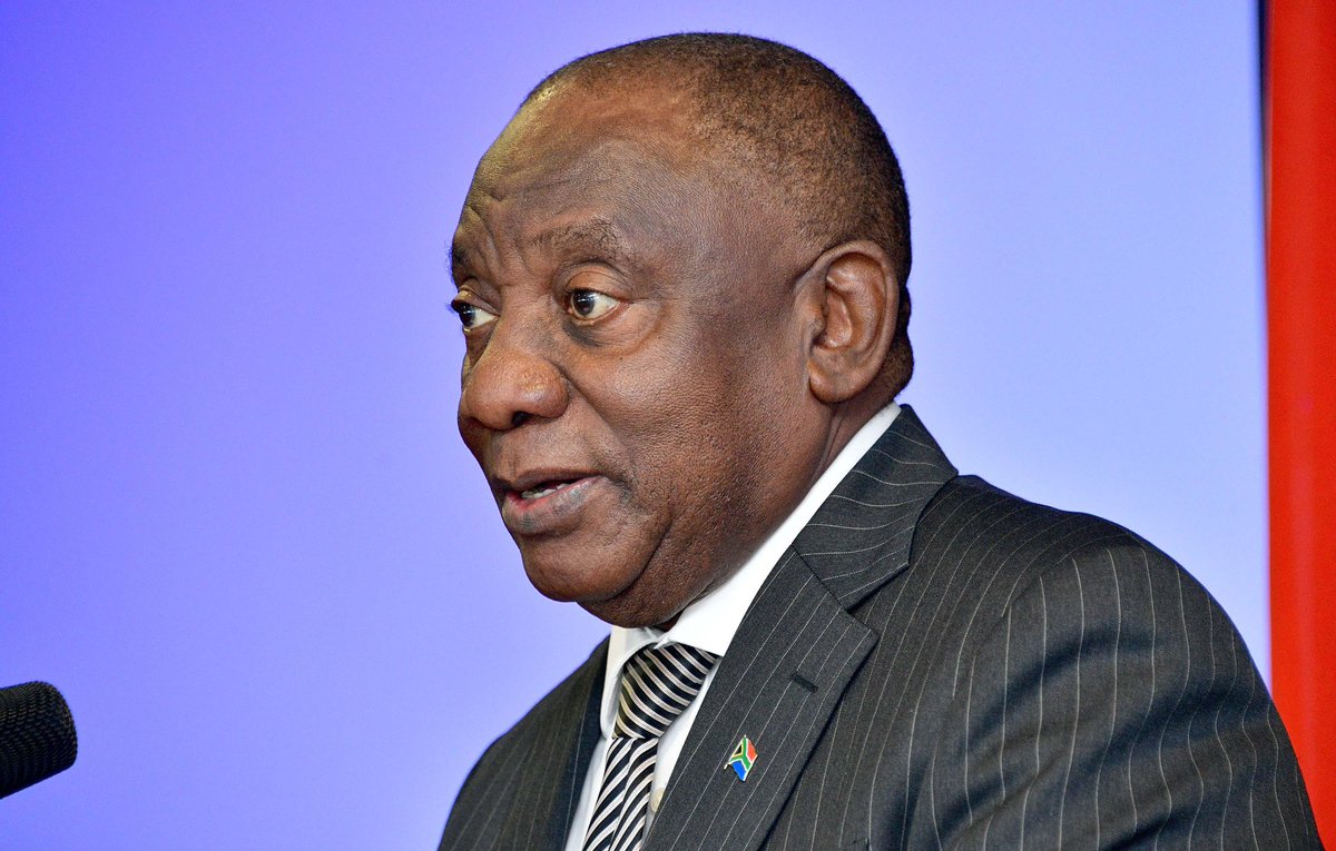 PRESIDENT RAMAPHOSA TO ADDRESS THE NATION President @CyrilRamaphosa will this evening 26 May 2024, address the nation. The President will address the nation as follows: Time: 18h00 Date: Sunday, 26 May 2024 ISSUED BY THE PRESIDENCY OF THE REPUBLIC OF SOUTH AFRICA