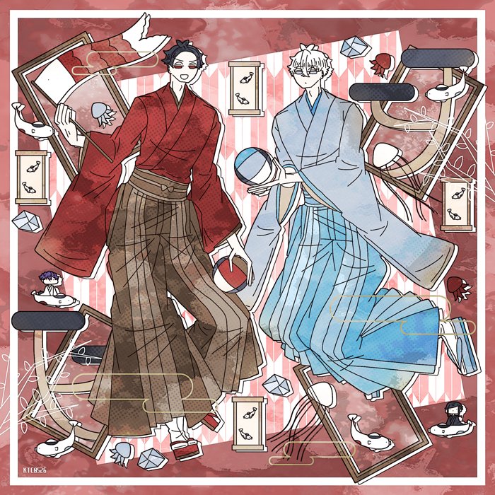 #E_A_T_3
壮平と黛の二人組について考えるきっかけになった絵を投稿してから一年が経ちました📕 