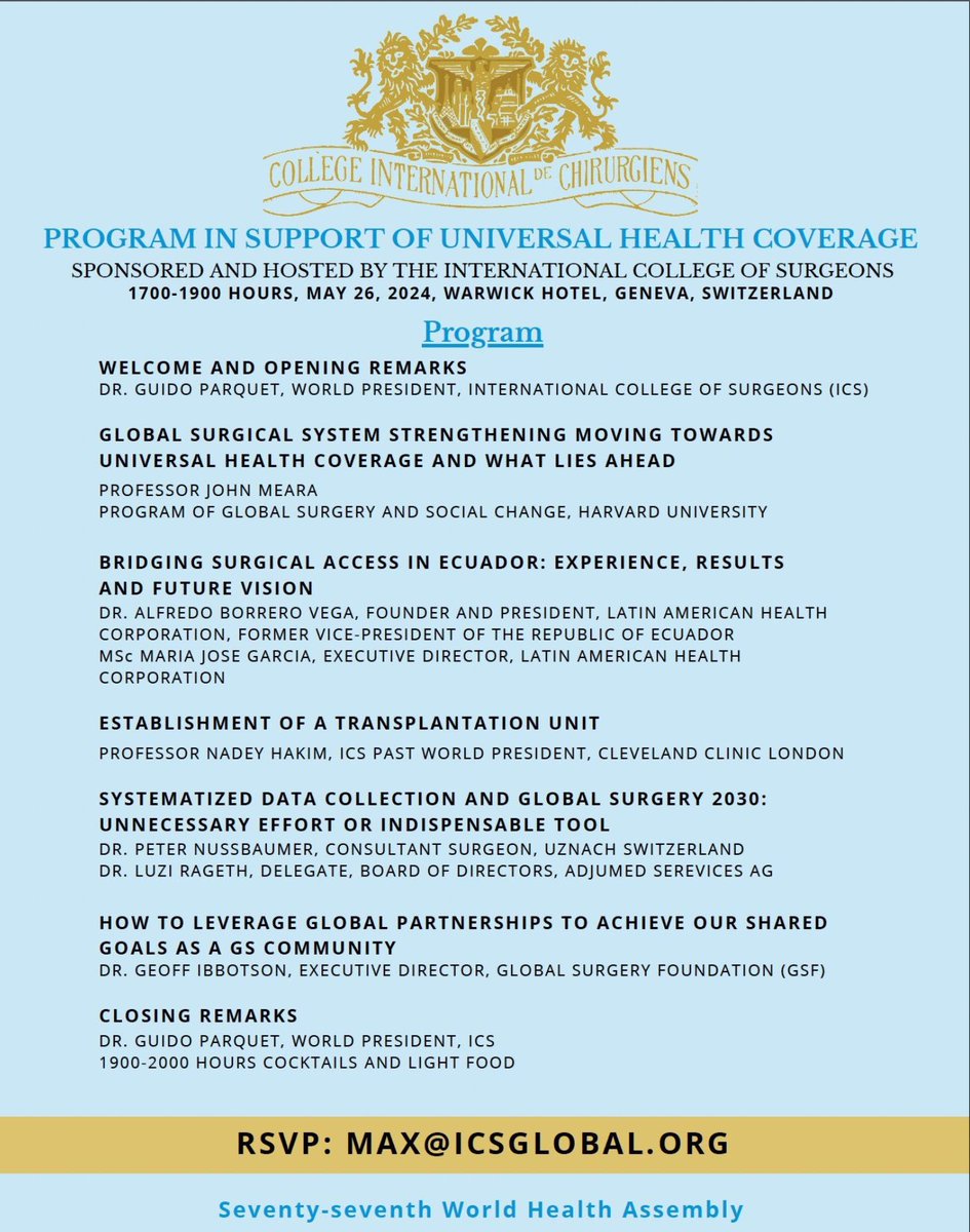 Harvard Global Surgery tweet media