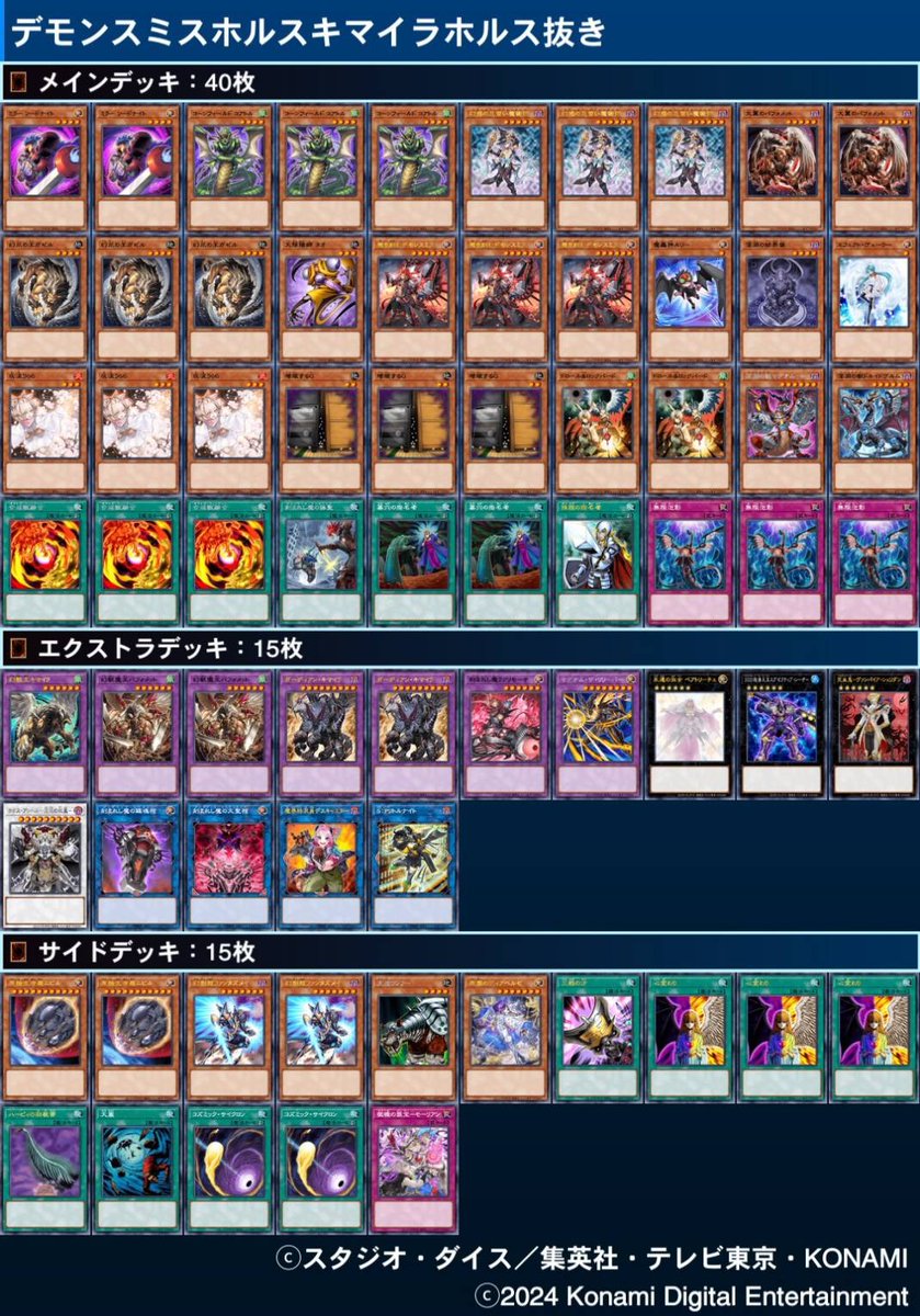 duelsalon_taiyo's tweet photo. 第284回太陽CSの結果はこちら！

優勝🏆
MPB(@MPB26002200)【白き森センチュリオン】

２位
しゅん(@iris33dc)【デモンスミスユベル】

３位
かをぽっぽ(@chaos_jar)【千年】

４位
kinta(@k_themachinegun)【デモンスミスキマイラ】

次回は6/1(土)です！
よろしくお願いします！ https://t.co/MfsDO1a2H0