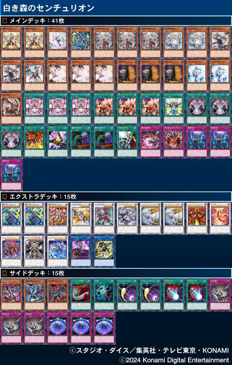 duelsalon_taiyo's tweet photo. 第284回太陽CSの結果はこちら！

優勝🏆
MPB(@MPB26002200)【白き森センチュリオン】

２位
しゅん(@iris33dc)【デモンスミスユベル】

３位
かをぽっぽ(@chaos_jar)【千年】

４位
kinta(@k_themachinegun)【デモンスミスキマイラ】

次回は6/1(土)です！
よろしくお願いします！ https://t.co/MfsDO1a2H0