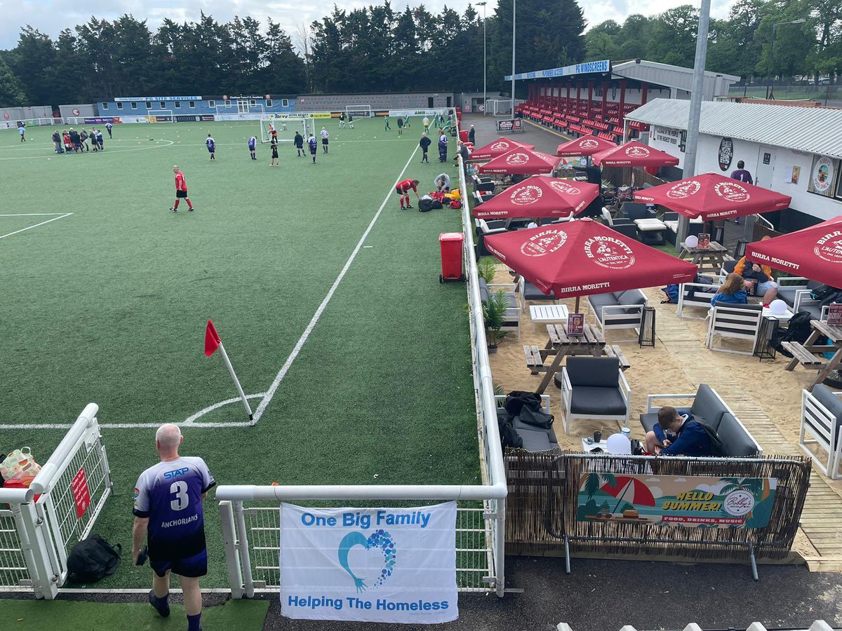 Today we host our first annual CTFC Walking Football Tournament at the Bauvill stadium — in association with @onebigfamilyHTH! 👌 🔴⚪️⚫️ #UpTheChats