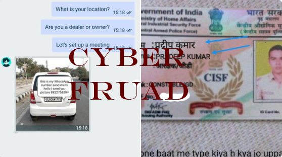 Be aware. Be Smart. Be Safe. Cases of cyber frauds and online scams like selling/buying/renting of valuables/properties by fraudsters impersonating as force personnel have been noticed. Please be careful while making such deals/transactions. @Cyberdost