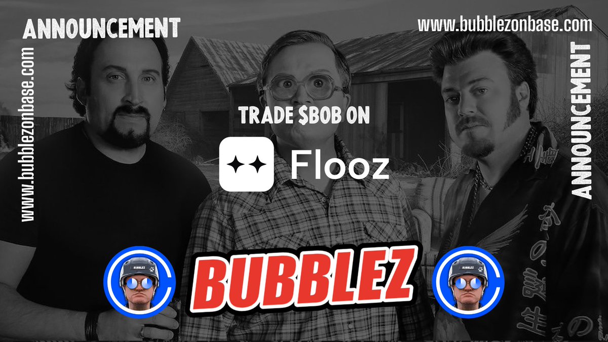 bubblezonbase's tweet photo. Trade your $BOB on @flooz_xyz

https://t.co/cqTb7jOkFG

DEE-CENT https://t.co/kxlYQPTRGh