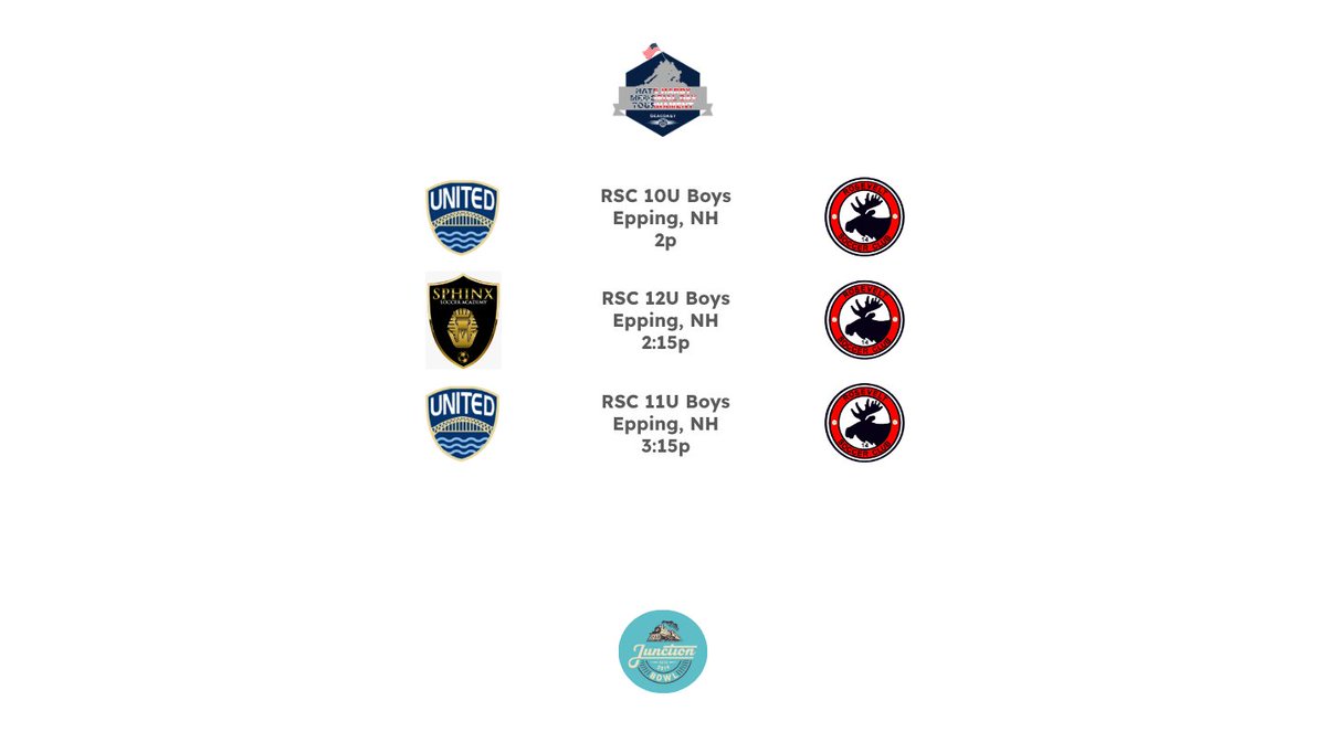 Good luck to our club's teams in their Nate Hardy Memorial Day tournament games today!

🌲⚽