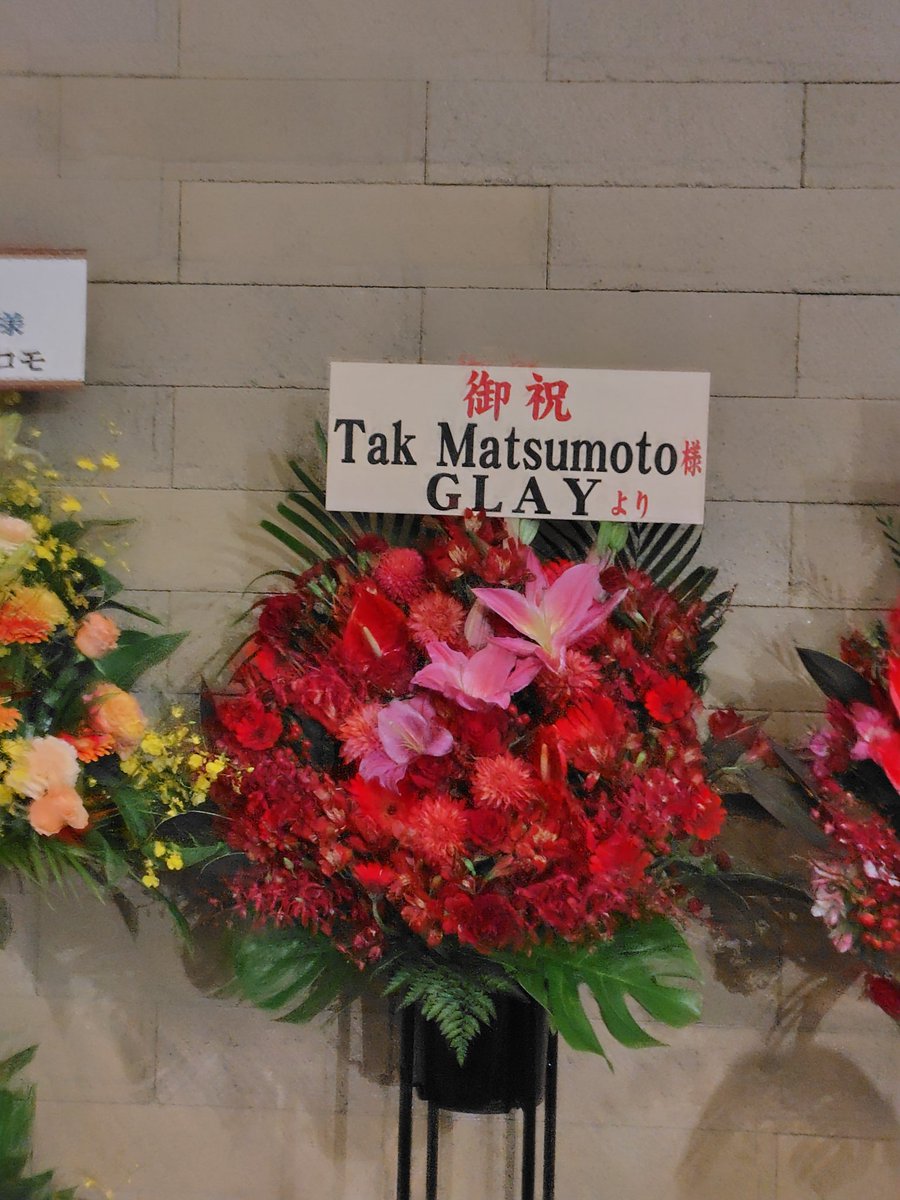 今日は松本さんのソロライブ！
歌う松本さんも見れたしめっちゃ楽しかった！