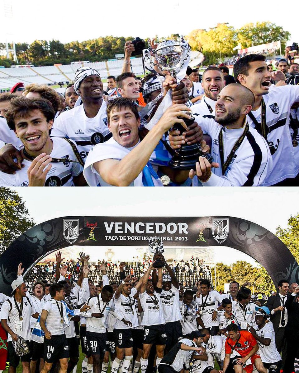 11 anos do melhor dia das nossas vidas, o dia que o Vitória SC conquistou a Taça de Portugal 🇵🇹🏆

Este ano quase que se podia repetir a história no mesmo dia, no mesmo estádio… Que seja para o ano 🤞🏻