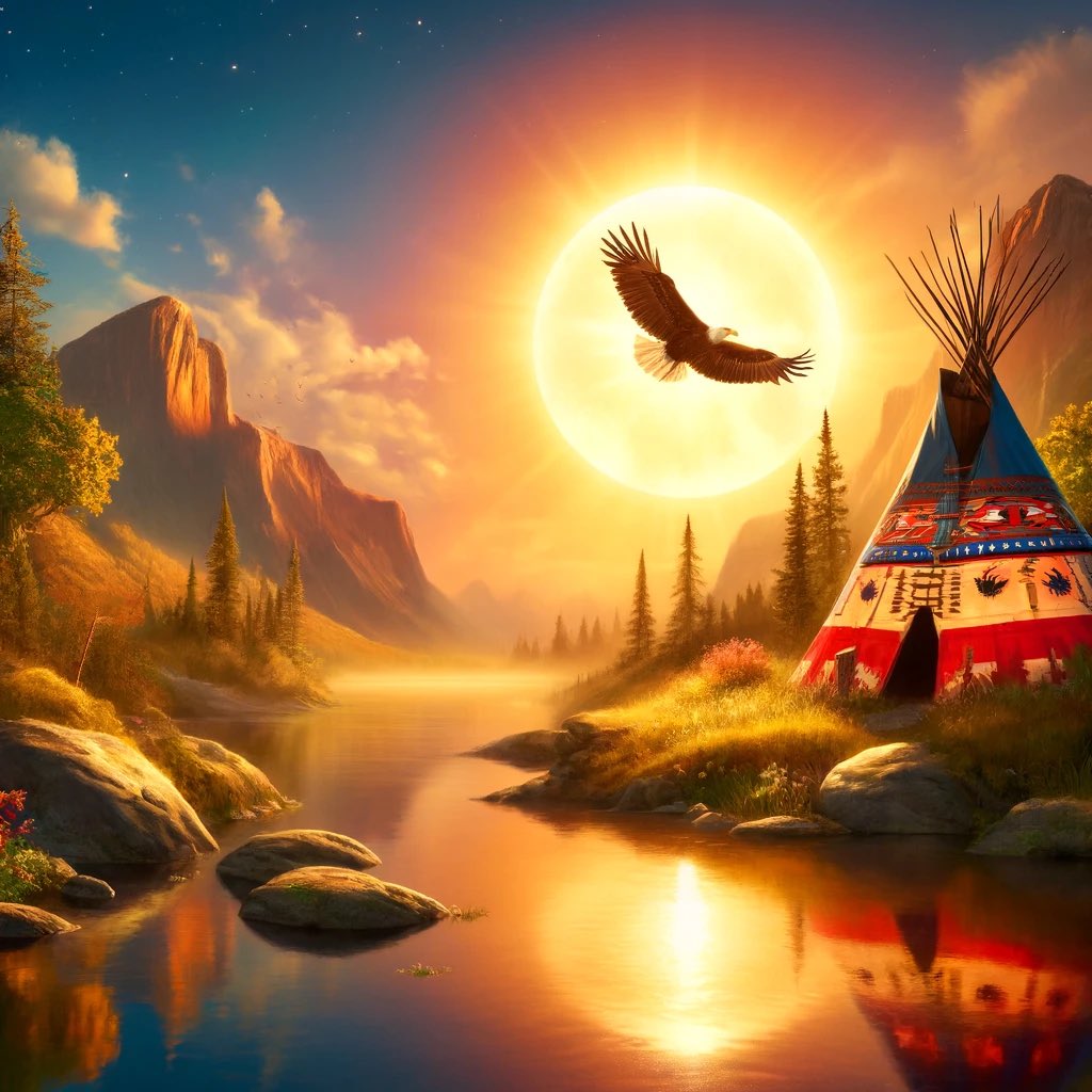 “In the wisdom of Native American spirituality, we find a profound connection to the Earth and all living beings. Let each step be a dance of harmony and respect, bringing us closer to the spirit of unity.”

#NativeWisdom
#EarthConnection
#DivinityGuide