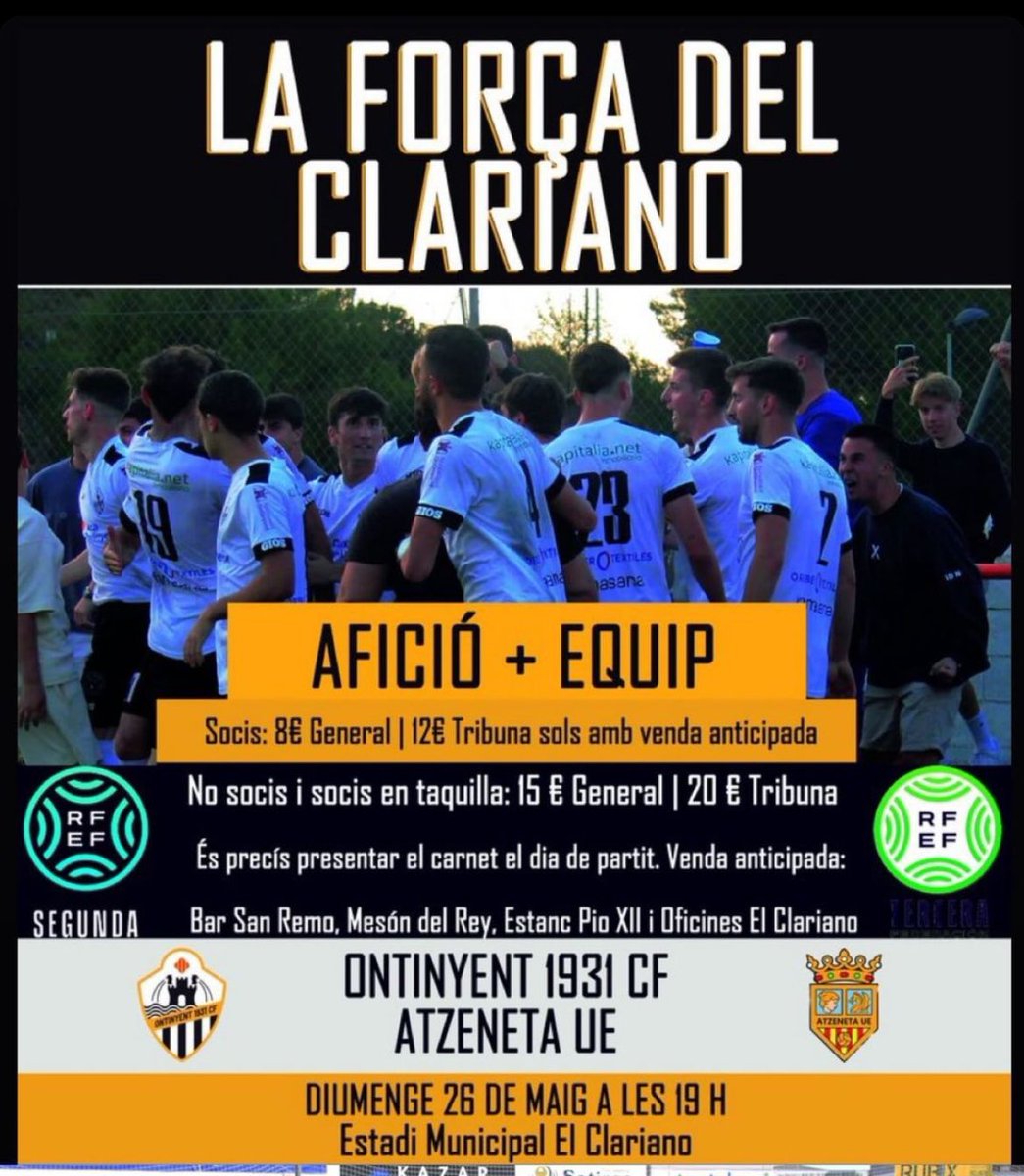 Llegó el día, llegó el momento afición!!!!!

Hoy más que nunca todos en la misma dirección!!!

Sin vosotros no es posible!!