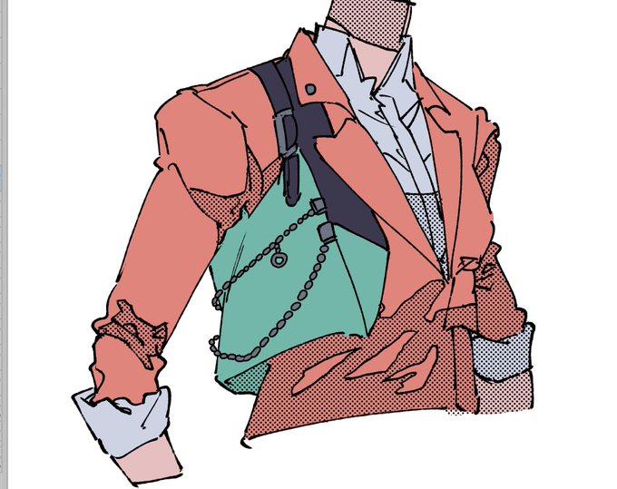 「red vest upper body」 illustration images(Latest)