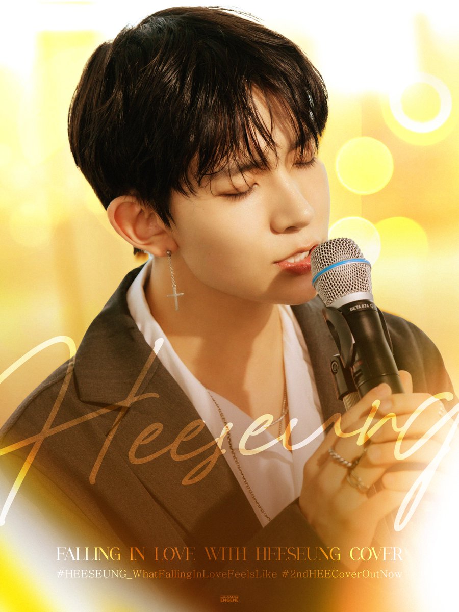 You know what they say? The greatest respect an artist can pay to music is to give it life — and HEESEUNG never fails to make each song feel alive. Thank you to our viral vocal king who has showed us once again what it means to deliver music straight to our hearts! 💘 FALLING