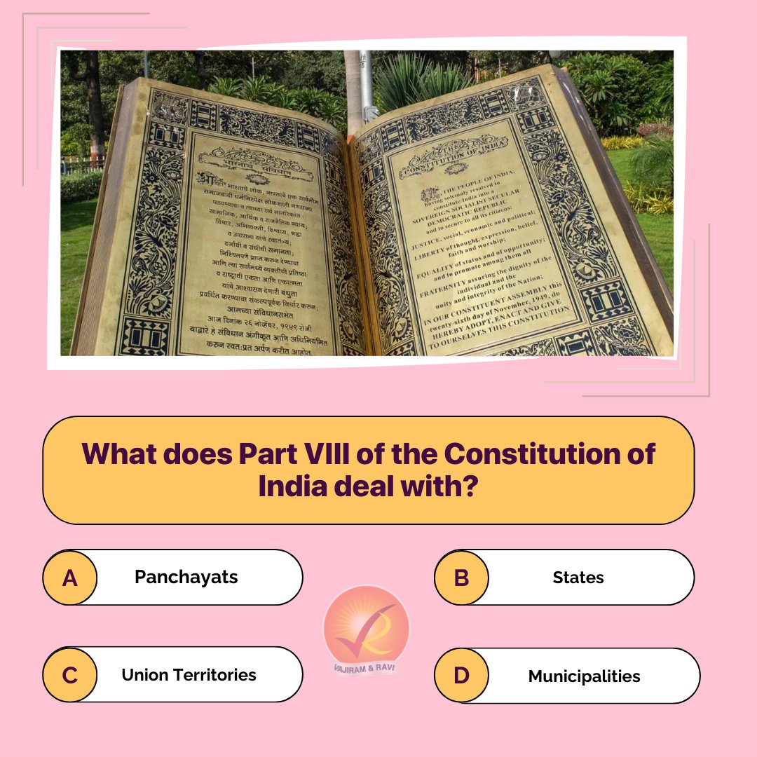 #TriviaWithVajiram | Ready to test your knowledge? Comment your answer below and let's see who gets it right! 

#upscprelims #ias #iasexam #upscexam #upscmotivation #upscaspirants #upsc #currentaffairsquiz #mains #irs #ips #ifs #gk #generalknowledge #quiz #prelims #topper