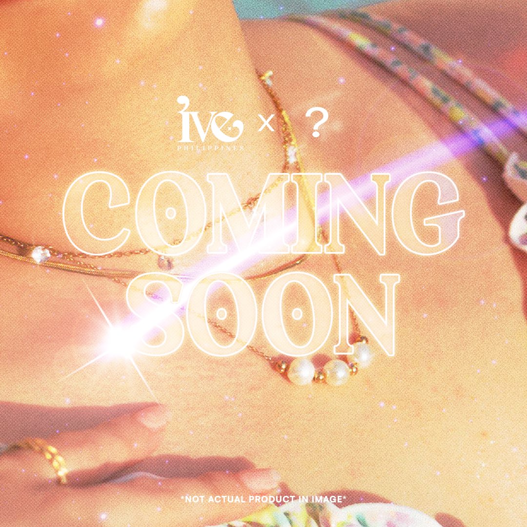 IVEPH_'s tweet photo. Something sparkly is coming. 👀
IVE PH x ________ ✨
Any guesses? 🤭
#IVE #IVEPH https://t.co/gFCQIIpxyK