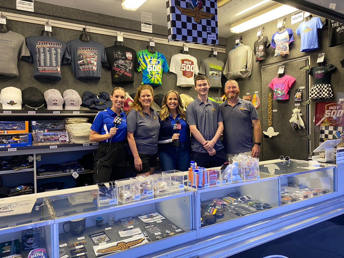 Be sure to grab some SWAG while you’re at the track today! 🧢 #ThisIsMay | #Indy500