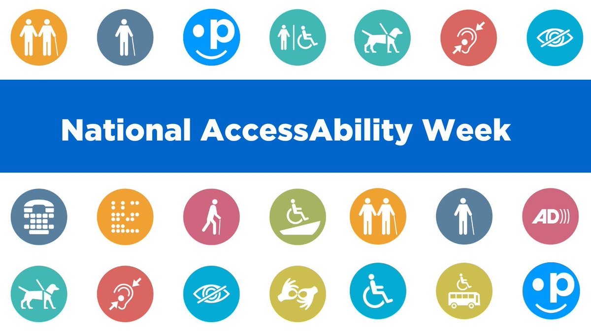 As we begin National AccessAbility Week, we recognize the need for collective efforts to create a barrier-free Canada. This year's theme is 'Forward Together: Accessibility and Inclusion for All', let's all do our part to contribute to this vision.
