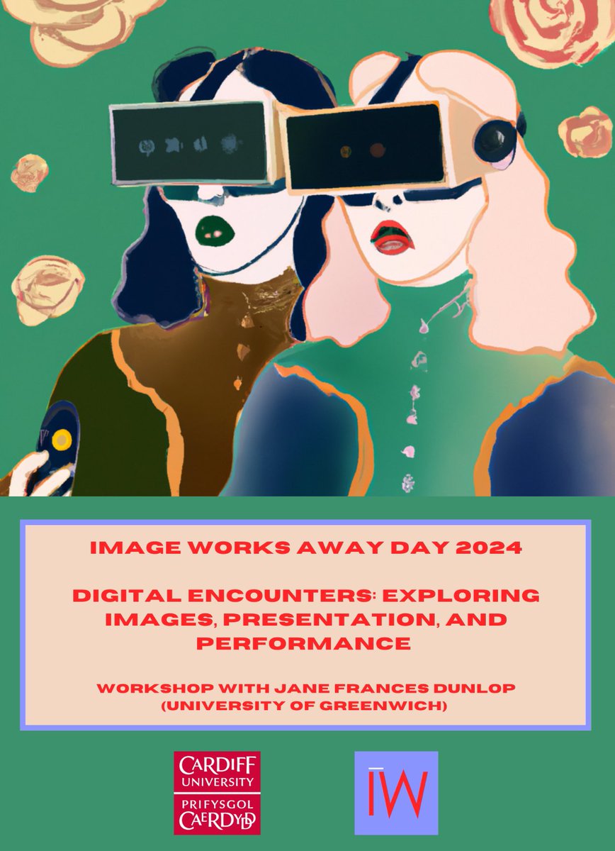 Looking forward to our second <a href="/ImageWorksCDF/">Image Works</a> away day next week! Very excited that Jane Frances Dunlop (Uni of Greenwich) will be joining us to discuss their current work on the theme of “Digital Encounters: Exploring Images, Presentation, and Performance” 💚