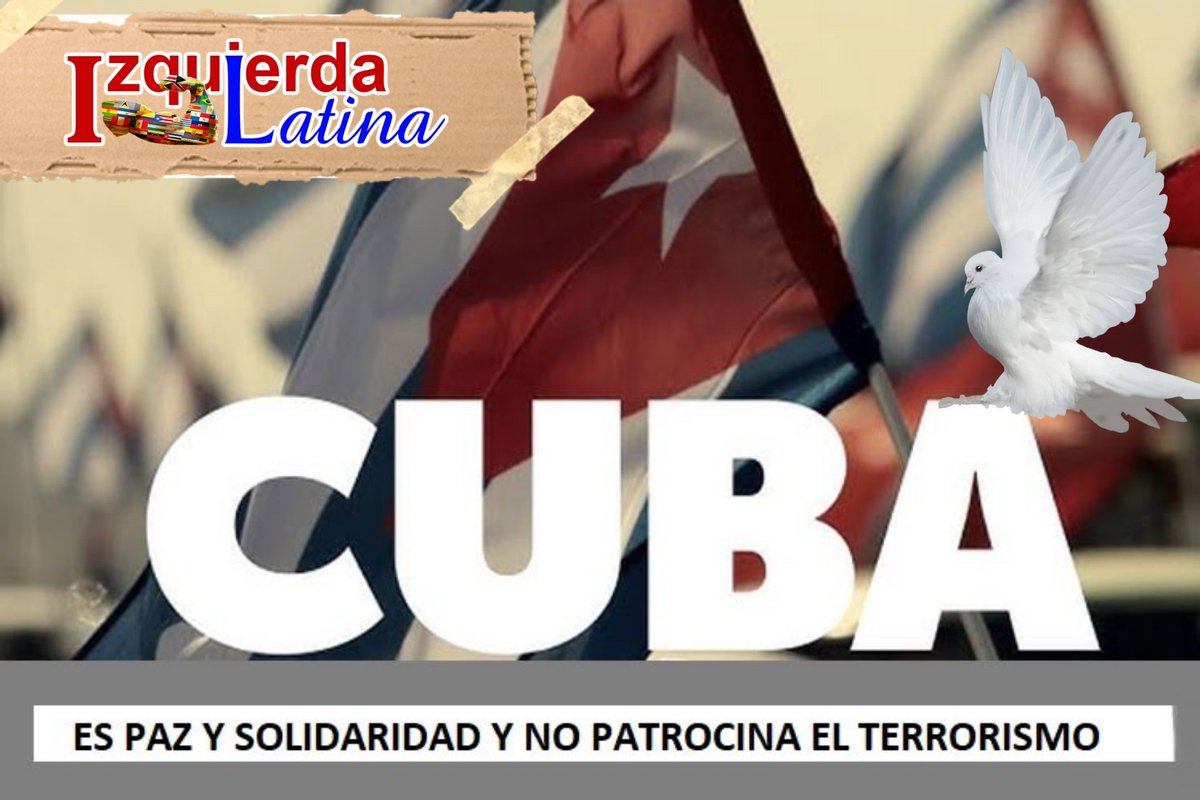 #Cuba enfrenta por más de 60 años un #BloqueoGenocida, a pesar de eso Cuba 🇨🇺 regala su amistad y solidaridad en todas partes del mundo. Somos de paz y amor, no de terror ni odio. #IzquierdaLatina