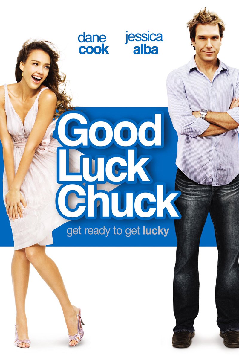 Was watching Good Luck Chuck. It has its moments. #GoodLuckChuck #MarkHelfrich #DaneCook #JessicaAlba #DanFogler